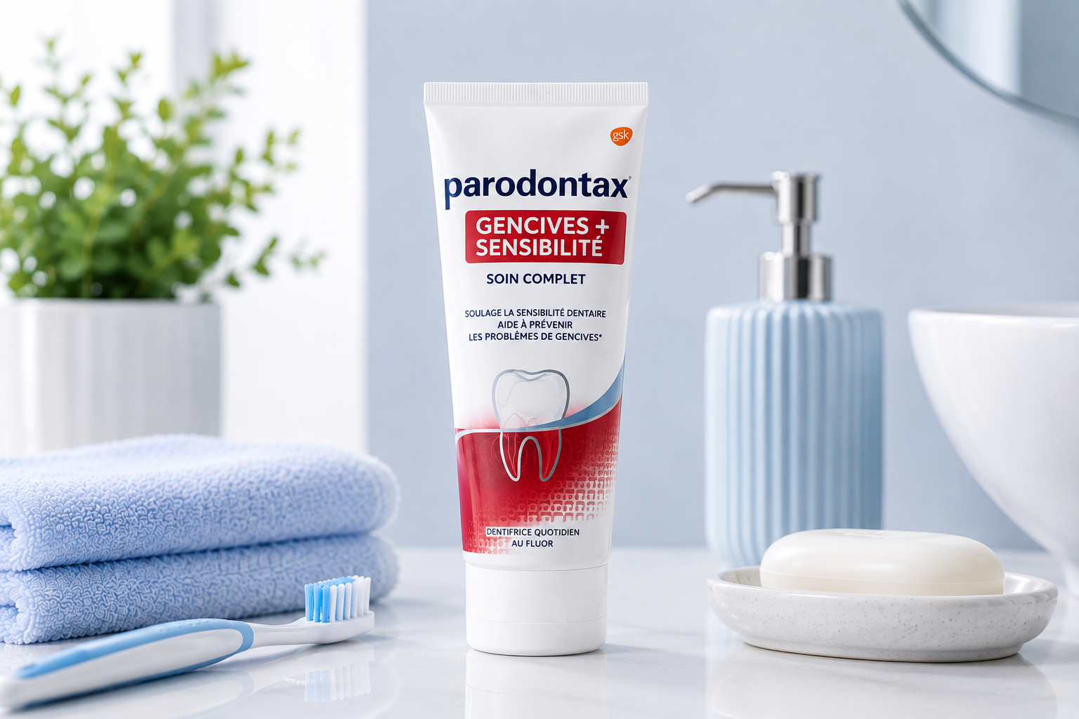 Parodontax Gencives et Sensibilité