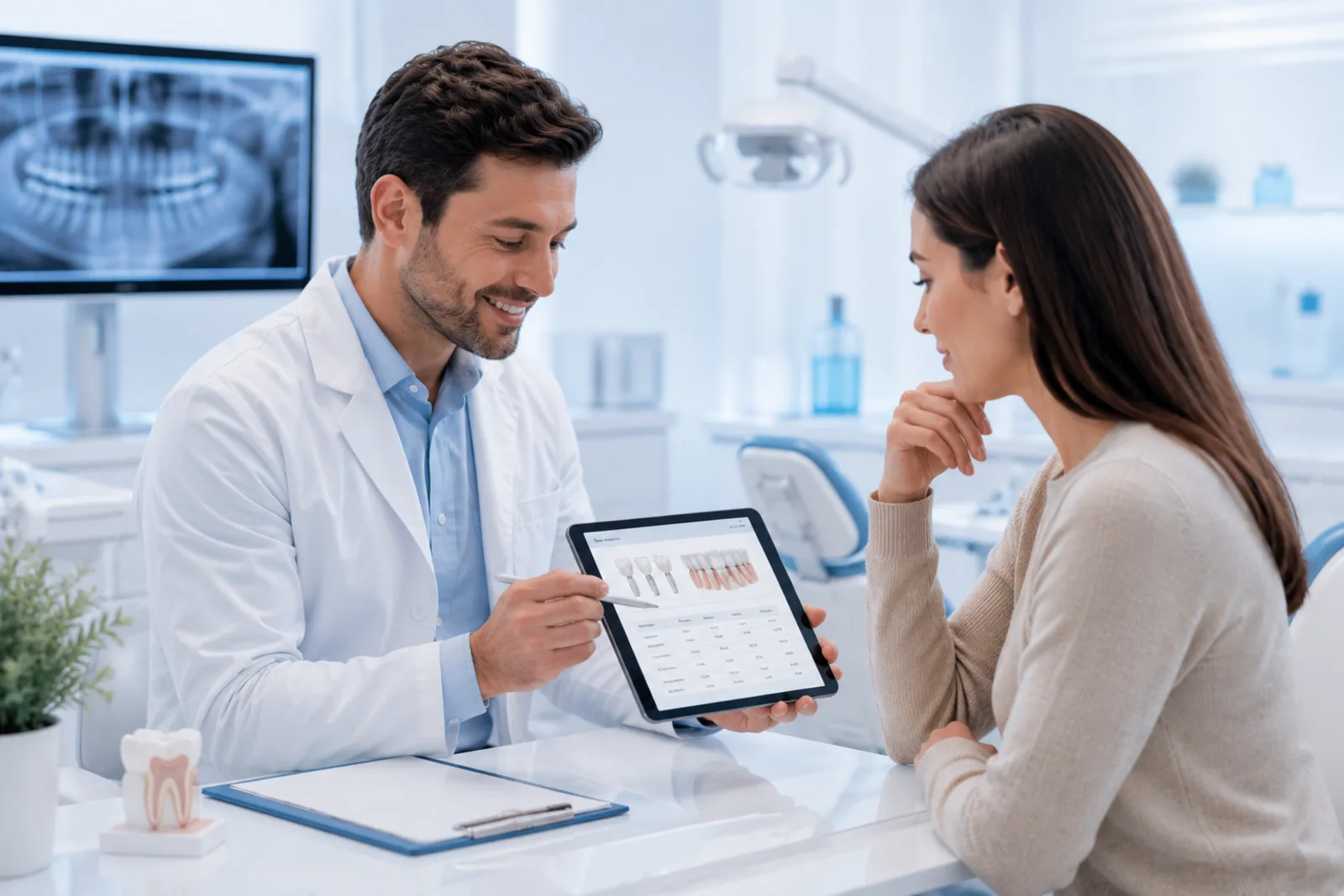Combien coûte un rendez-vous chez le dentiste ?