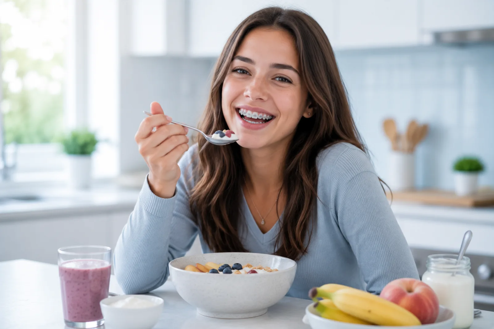 Que peut-on manger avec un appareil dentaire ?